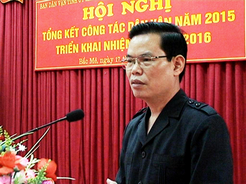 Bí thư Hà Giang: Những người thân của tôi được bổ nhiệm đúng quy trình