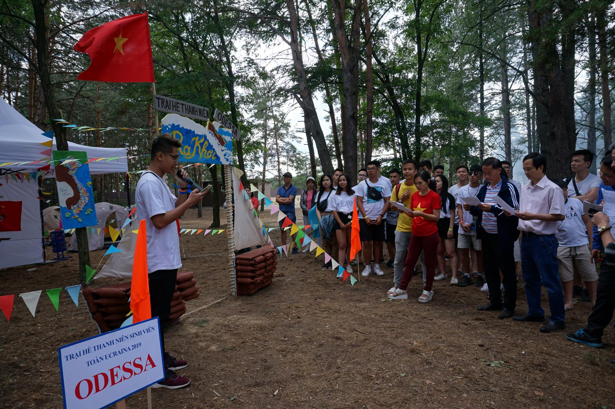 Đoàn Odessa tham dự Trạị hè toàn Ucraina 2019